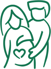 mezczyzna z kobieta w ciazy